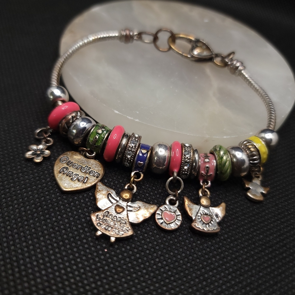 Guardian Angel Charm Bracelet